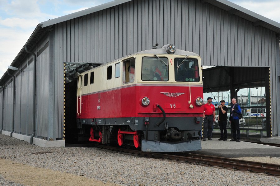 Bahnhofsfest Gmünd 60 Jahre Diesellok 2095 (3)